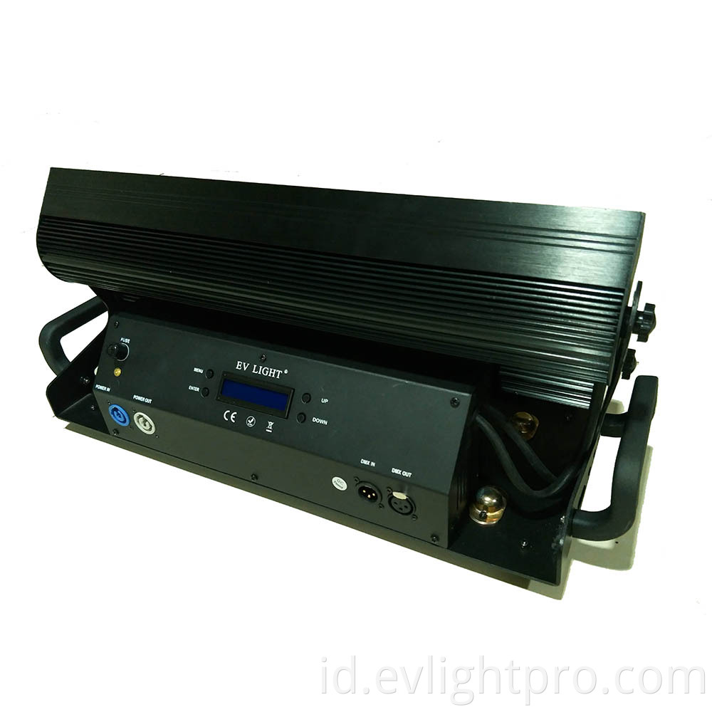 32 bit peredupan 10 w dipimpin piksel blinder cahaya cyclorama cahaya